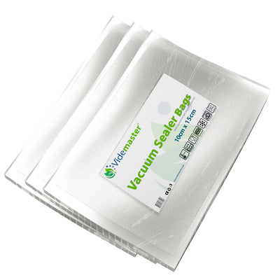 10 x 15 cm Vacuum Food Sealer Bags (100s)
