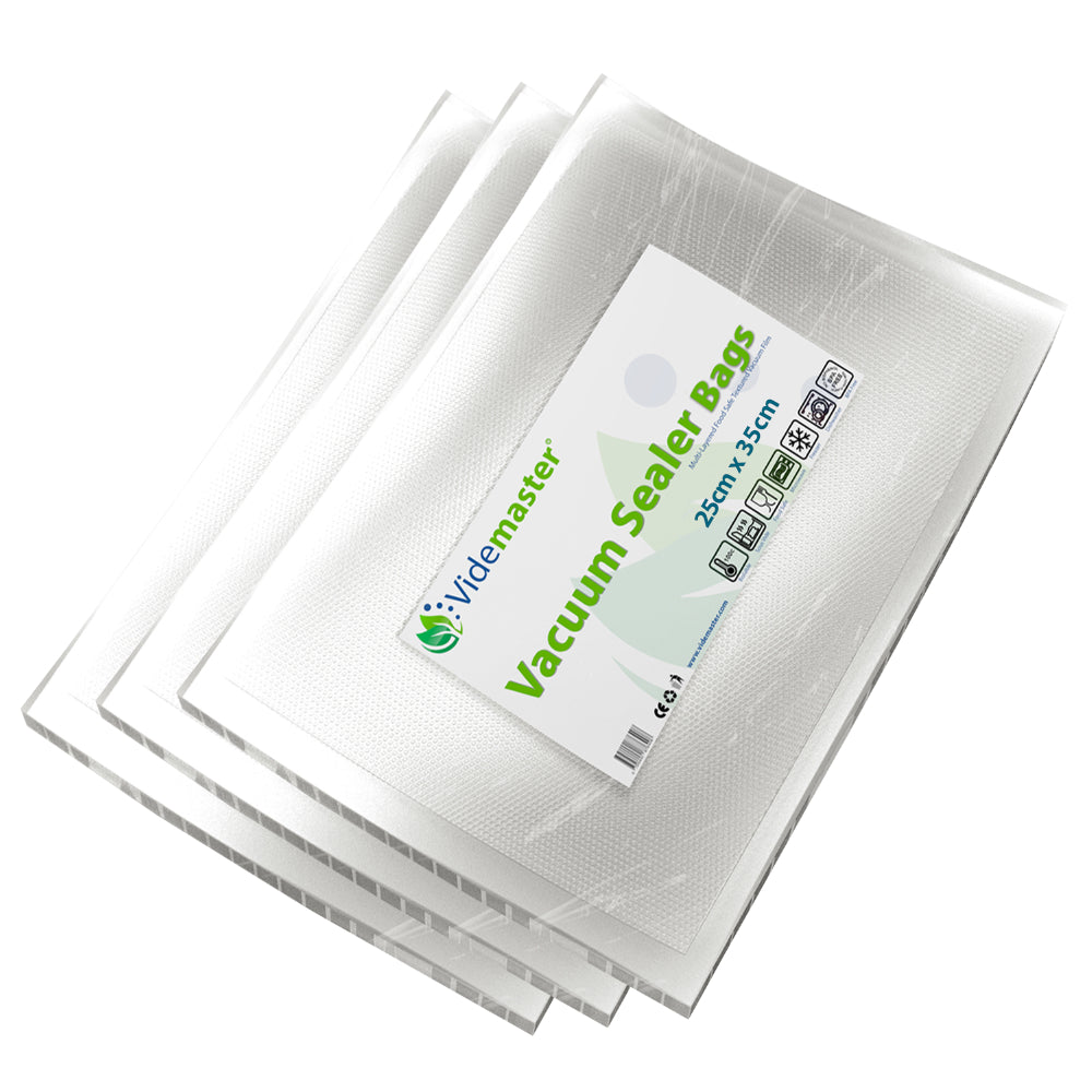 25 x 35 cm Vacuum Food Sealer Bags (100s)